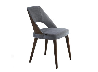 Dining room chair Gray Upholstery Fabric new Luxury Seat Chair Furnishings Design